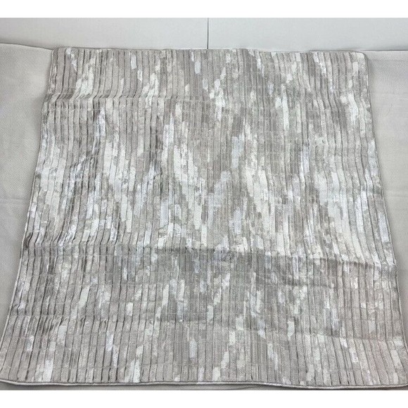 Hotel Collection Distressed Chevron European Sham (1) - Picture 2 of 9